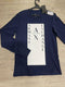 Armani exchange tshirt חולצת שרוול ארוך כחולה ארמני אקסצ'ינג